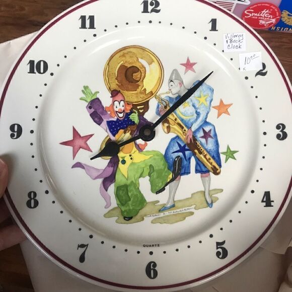 Villeroy & Boch Le Cirque Clock Plate - Picture 2 of 4